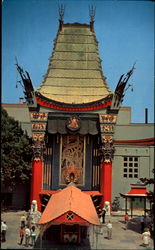 Grauman's Chinese Theatre Los Angeles, CA Postcard Postcard
