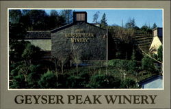 Geyser Peak WInery Postcard
