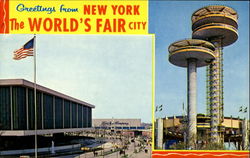 Greetings from New York, The World's Fair City Postcard