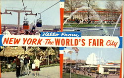 At The World's Fair, N.Y.C Postcard