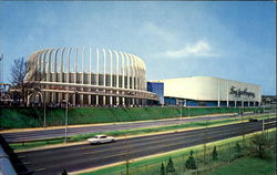 Ford Motor Company Pavilion Postcard