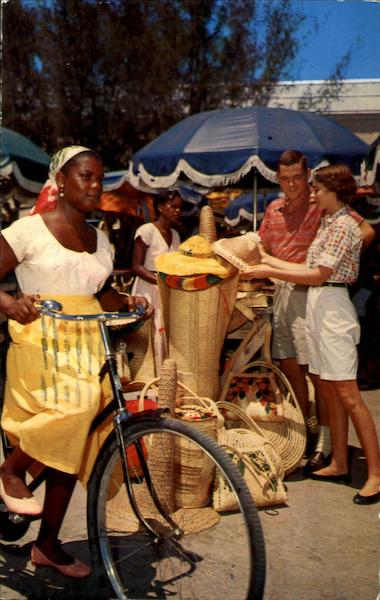 Native Straw Market Nassau Bahamas Caribbean Islands