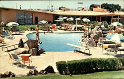 Bonanza Lounge Ponderosa Inn Postcard