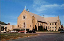 First Christian Church Lawton, OK Postcard Postcard