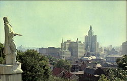 Providence From Prospect Terrace Postcard