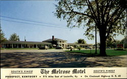 The Melrose Motel Prospect, KY Postcard Postcard