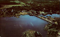 Airview of Kennebunkport Postcard