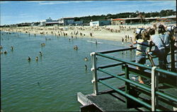 Old Orchard Beach Maine Postcard Postcard