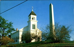 Nobleboro Center Maine Postcard Postcard