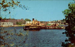 Scene on the Penobscot River Postcard
