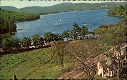 Crystal Lake Harrison, ME Postcard Postcard