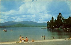 Silver Lake Andover, ME Postcard Postcard