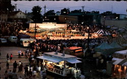 Seafood Festival Rockland, ME Postcard Postcard