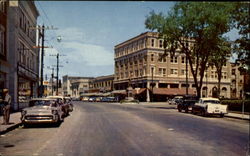 Main Street Sanford, ME Postcard Postcard