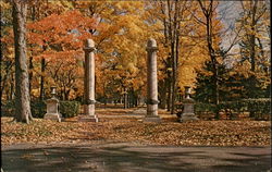 Class of 1875 Gateway, Bowdoin College Postcard