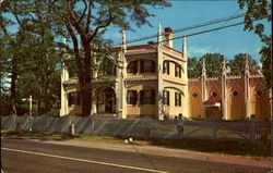 The Famous Wedding Cake House Postcard