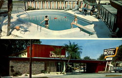 The Landmark Motel Postcard