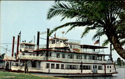 Motor Vessel Tom Sawyer Postcard