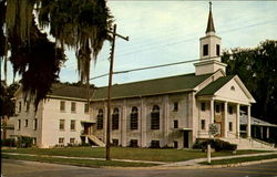 First Baptist Church Crescent City, FL Postcard Postcard