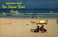 Greetings from New Smyrna Beach, Florida Postcard Postcard