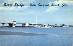 South Bridge New Smyrna Beach, FL Postcard Postcard