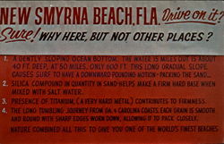 New Smyrna Beach, Fla Postcard