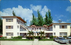 Blue Atlantic Apartments Fort Lauderdale, FL Postcard Postcard