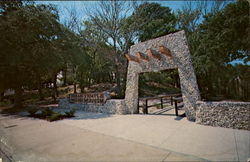 Pre-historic Indian Temple Mound Postcard