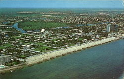 Deerfield Beach Florida Postcard Postcard