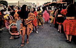 Cuban Dancers Key West, FL Postcard Postcard