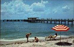 Fishing Pier Postcard