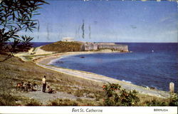 Fort St Catherine, Bermuda Postcard