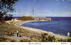 Fort St Catherine, Bermuda Postcard Postcard