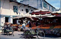 A China-Town Scene, Saco Street Postcard