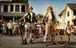 Tandem Riders on Big Sea Day Point Pleasant, NJ Postcard Postcard