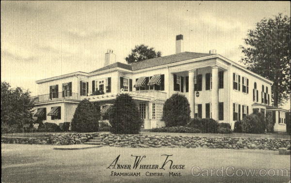 Abner Wheeler House Framingham Massachusetts