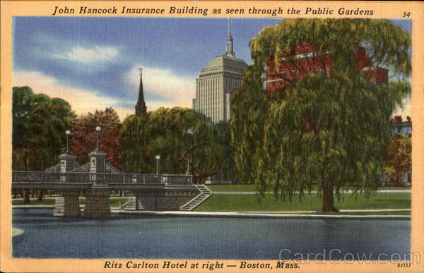 John Hancock Insurance Building Boston Massachusetts