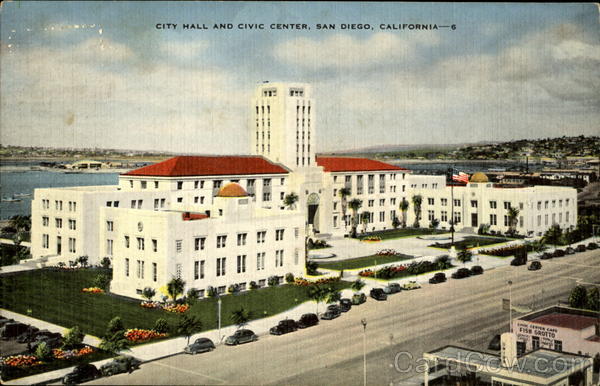 City Hall and Civic Center, San Diego, California - 6
