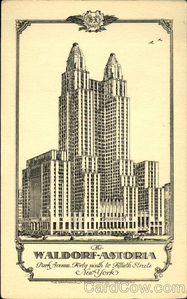 The Waldorf-Astoria New York