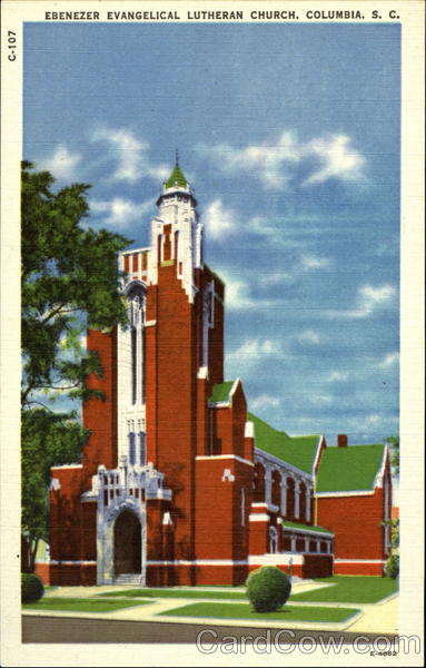 Ebenezer Evangelical Luthern Church Columbia South Carolina