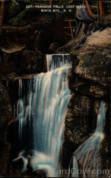 Paradise Falls, Lost River White Mountains New Hampshire