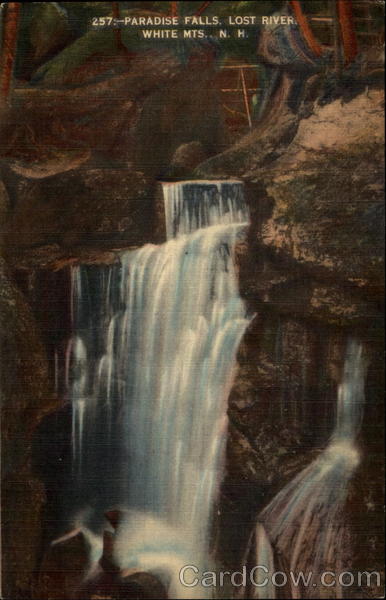 257 - Paradise Falls, Lost River White Mountains New Hampshire