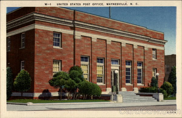 United States Post Office Waynesville North Carolina