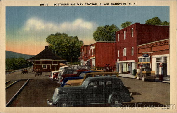 Southern Railway Station Black Mountain North Carolina