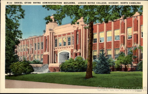 Daniel Efird Rhyne Administration Building, Lenoir Rhyne College, Hickory, North Carolina