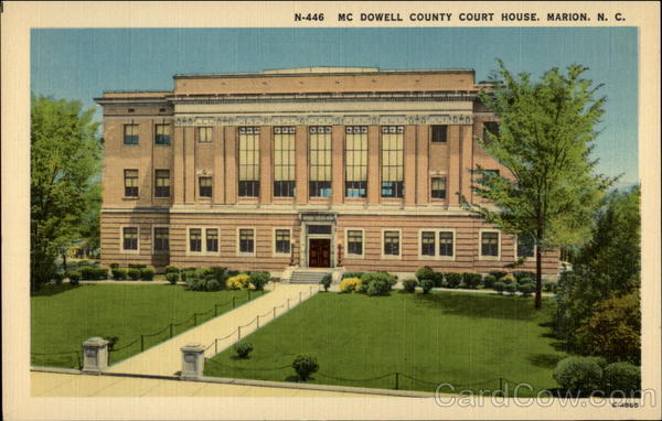 MC Dowell County Court House Marion North Carolina