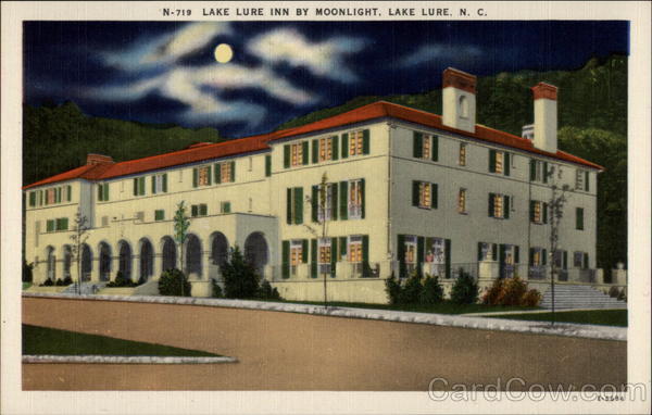N-719 Lake Lure Inn by Moonlight, Lake Lure, N.C North Carolina