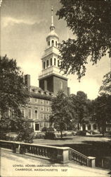 Lowell House, Harvard University Cambridge, MA Postcard Postcard