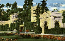 House of Hospitality and War Memorial Building, Balboa Park Postcard