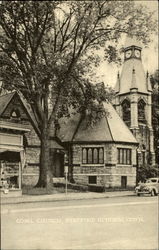 Cong. Church Stafford Springs, CT Postcard Postcard